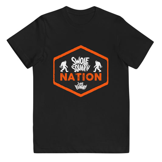 Swolesquatch Nation Youth jersey t-shirt