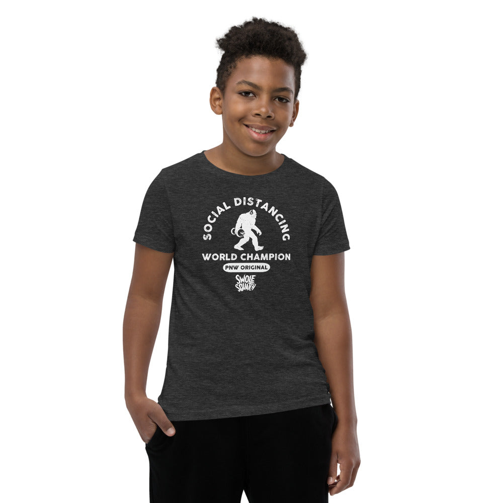 Social Distancing Champion Youth T-Shirt